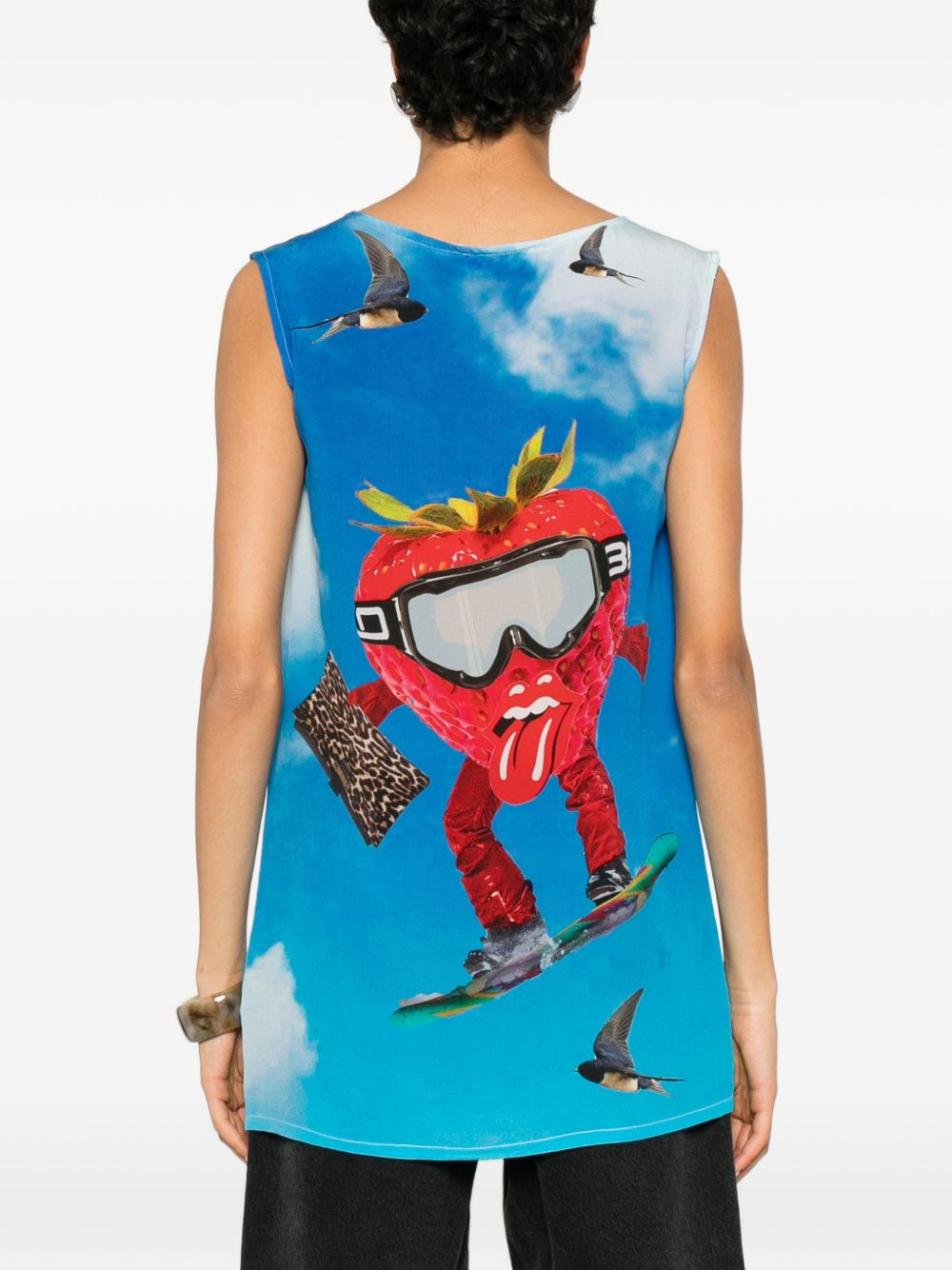 [THE ARTISTYLIST] T-shirts Sleeveless SS26 SKY TOP MLT