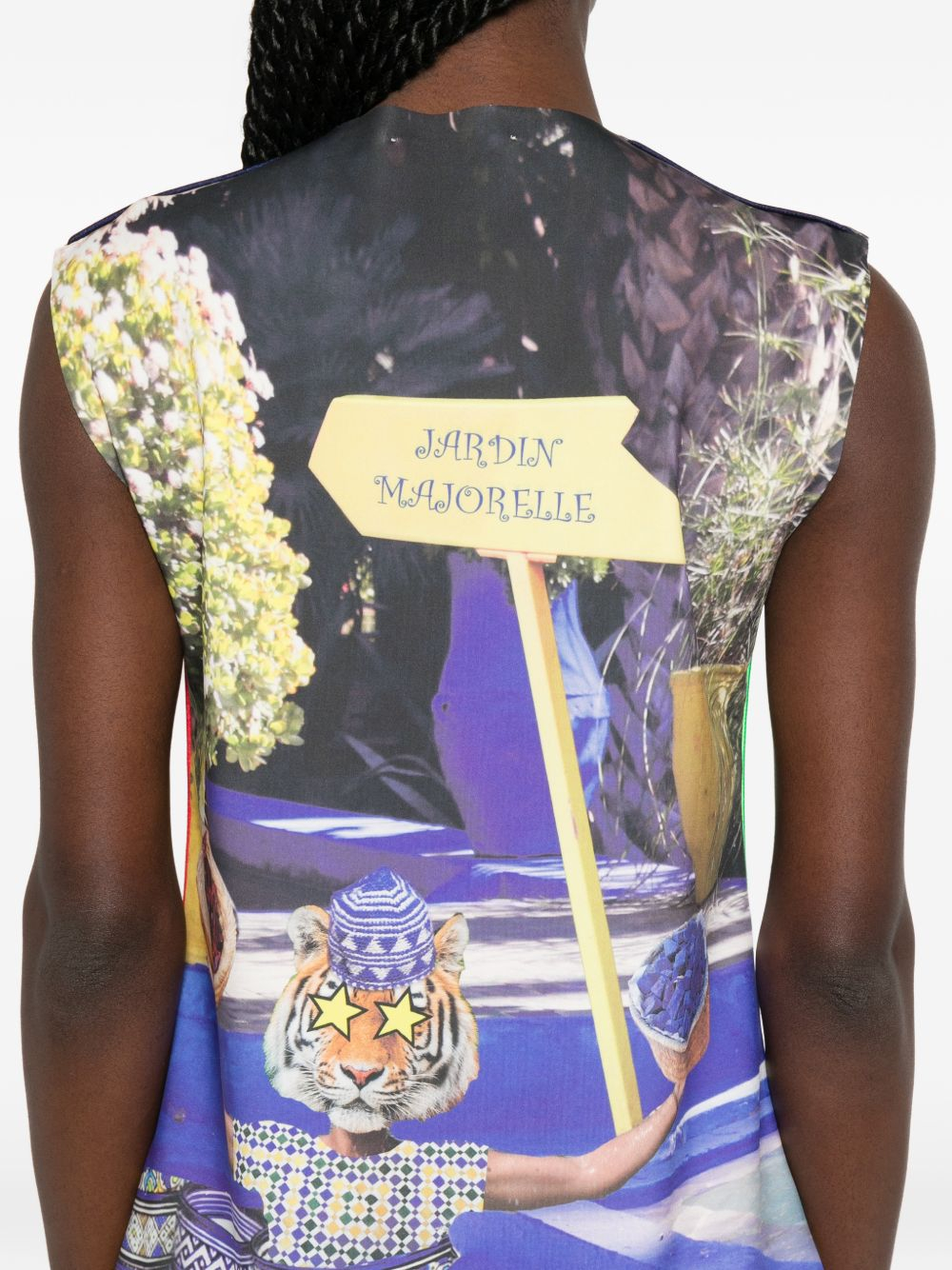 [THE ARTISTYLIST] Sleeveless dress SS26 JARDEN SCUBA DRESS MLT