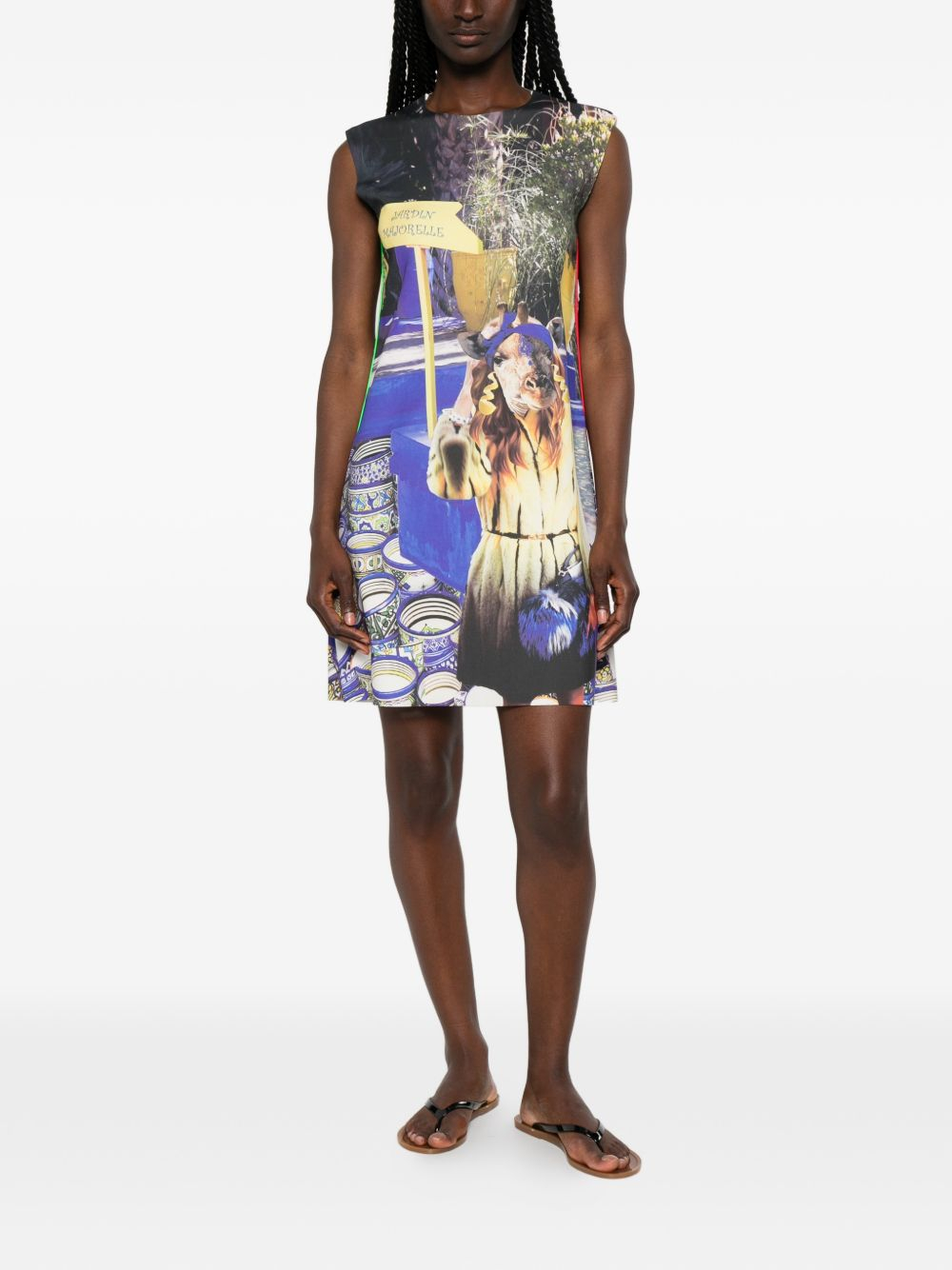[THE ARTISTYLIST] Sleeveless dress SS26 JARDEN SCUBA DRESS MLT