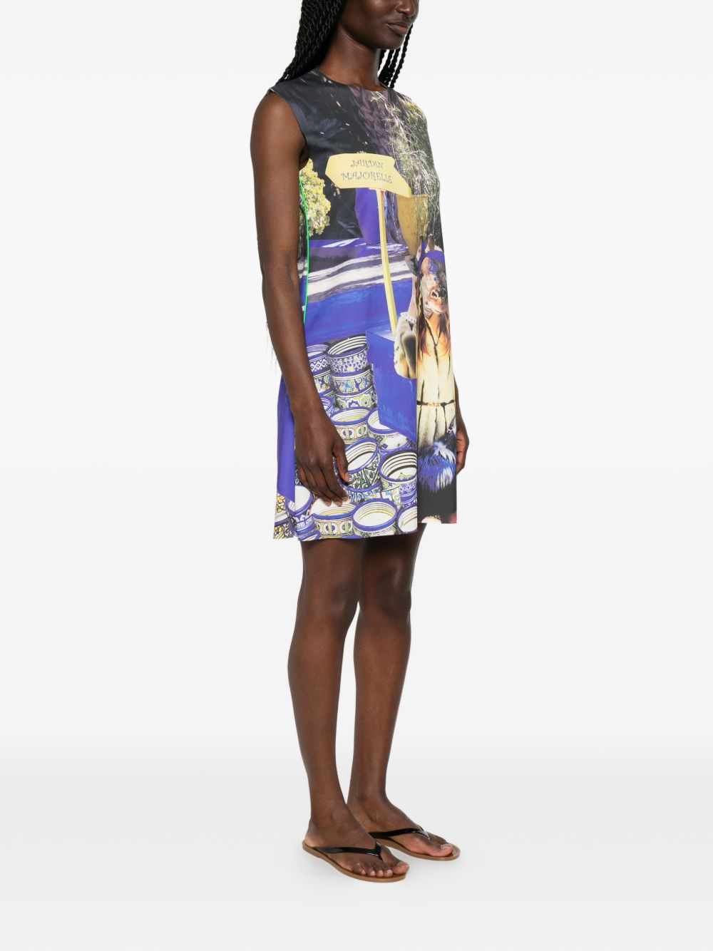 [THE ARTISTYLIST] Sleeveless dress SS26 JARDEN SCUBA DRESS MLT