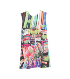 [THE ARTISTYLIST] Sleeveless dress SS26 CACTUS SCUBA DRESS MLT