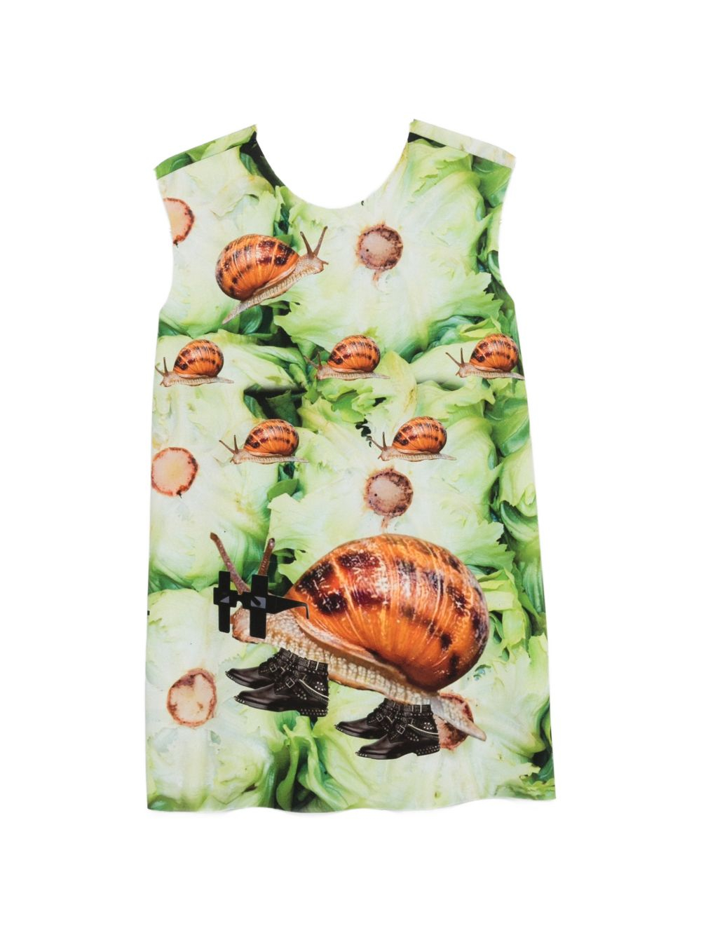 [THE ARTISTYLIST] Sleeveless dress SS26 ROCK SALAD SCUBA DRESS MLT