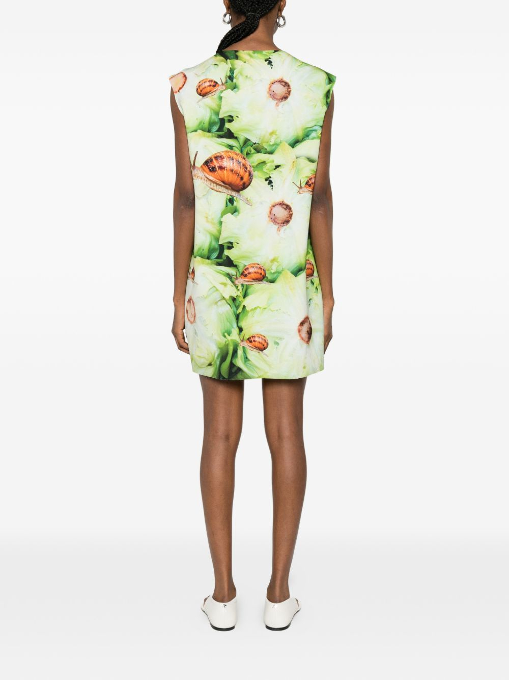 [THE ARTISTYLIST] Sleeveless dress SS26 ROCK SALAD SCUBA DRESS MLT