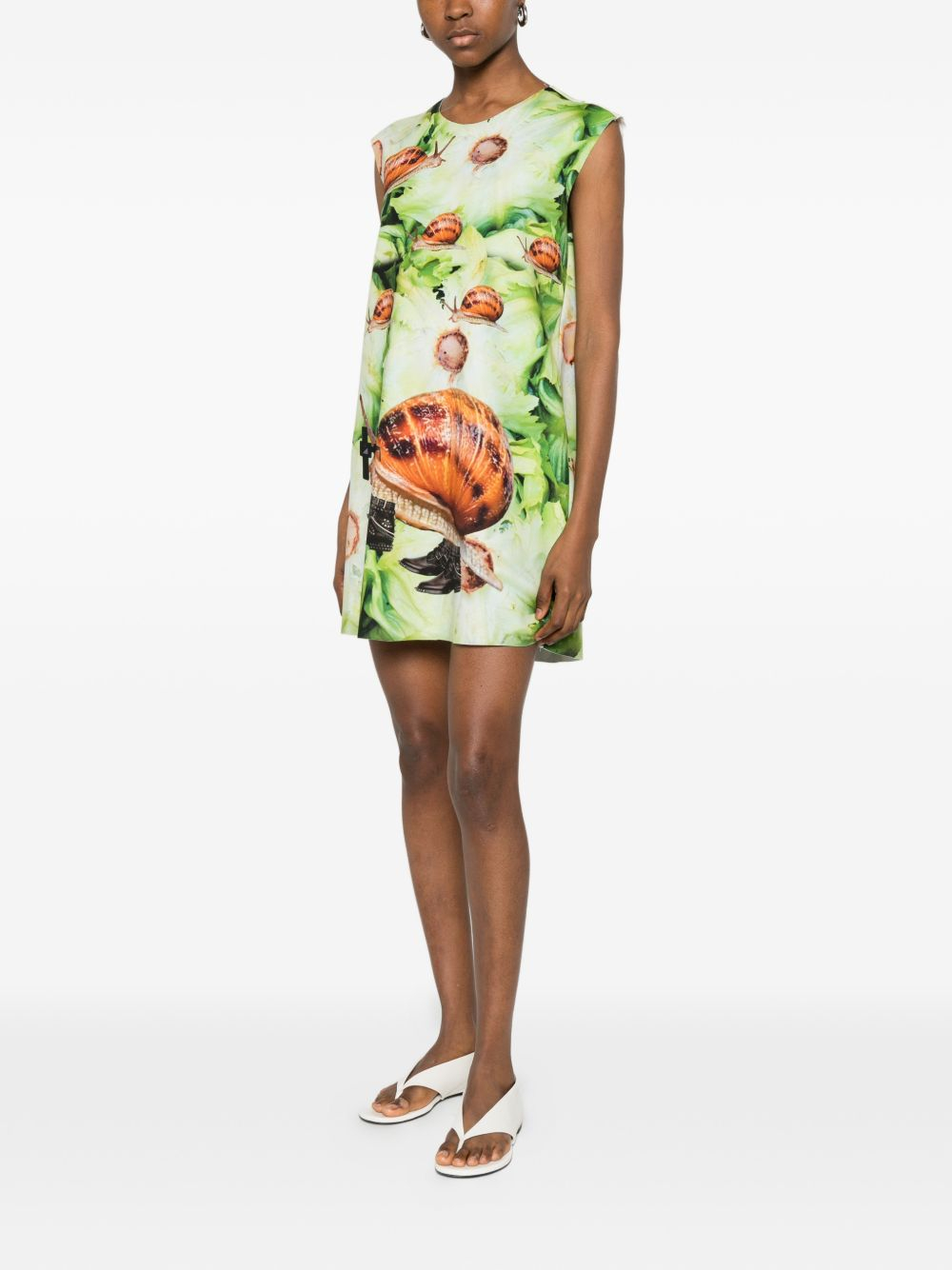 [THE ARTISTYLIST] Sleeveless dress SS26 ROCK SALAD SCUBA DRESS MLT