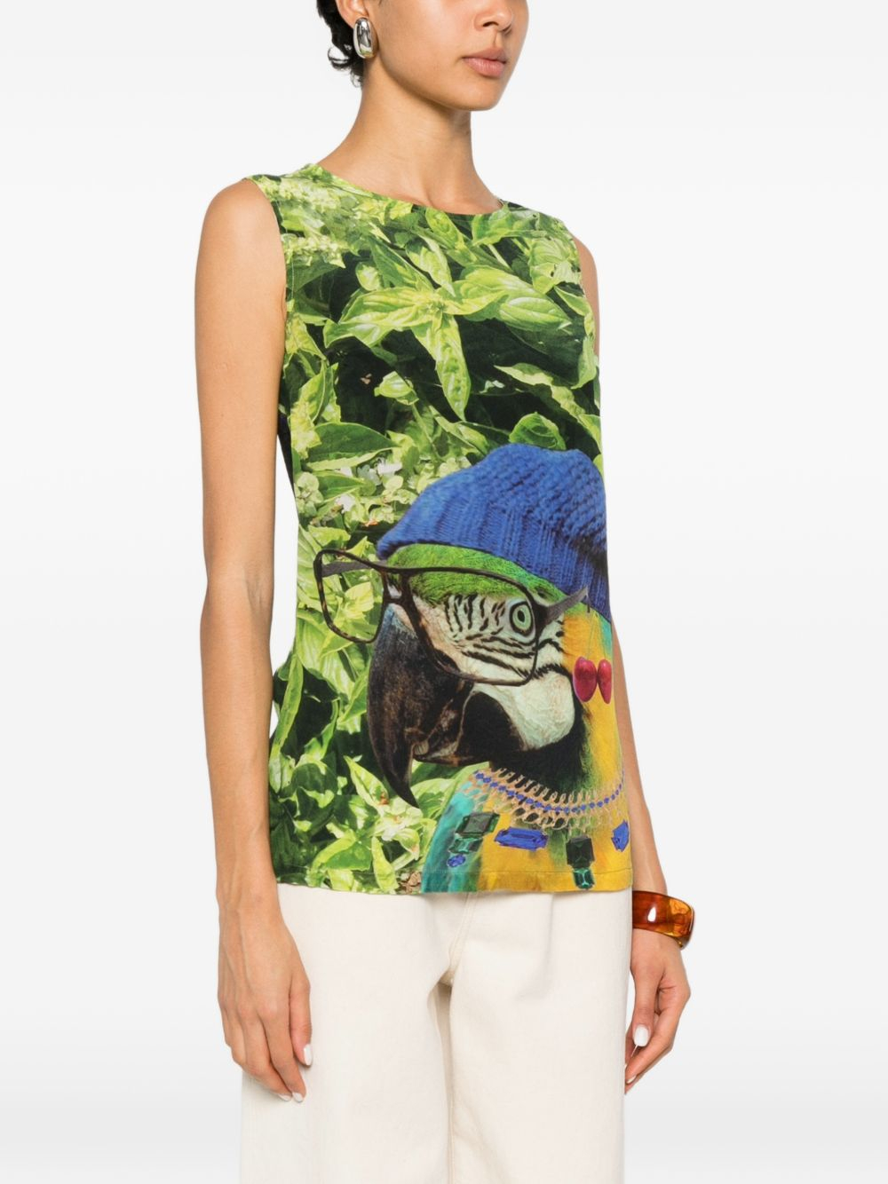 [THE ARTISTYLIST] T-shirts Sleeveless SS26 MADNESS TOP MLT