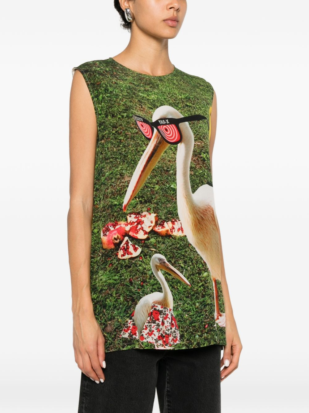 [THE ARTISTYLIST] T-shirts Sleeveless SS26 GARDENING TOP MLT