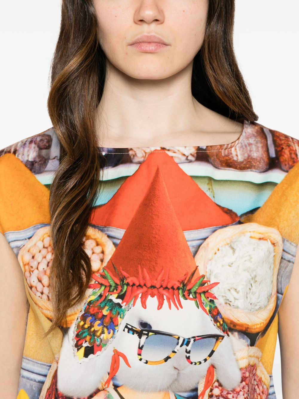 [THE ARTISTYLIST] T-shirts Sleeveless SS26 SPICES TOP COTTON MLT