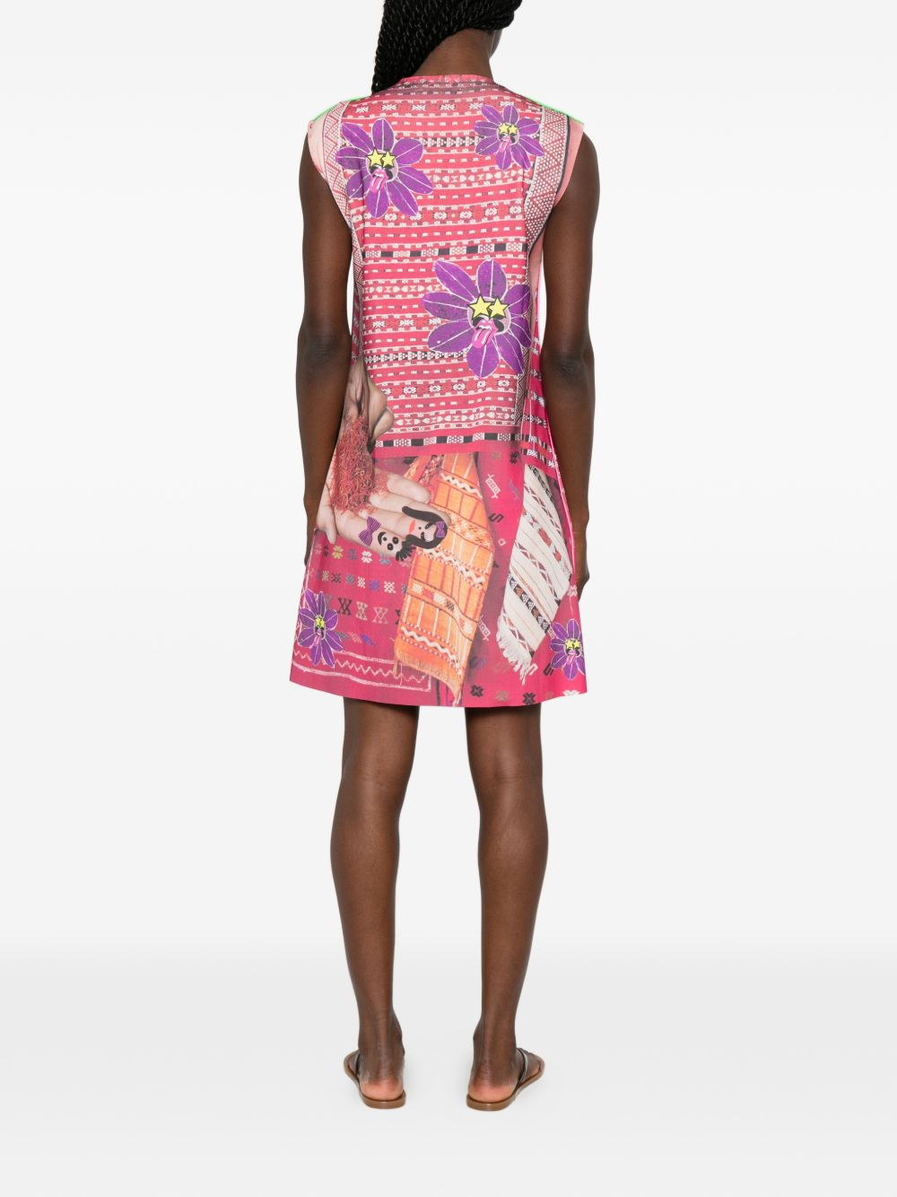 [THE ARTISTYLIST] Sleeveless dress SS26 CARPET SCUBA DRESS MLT