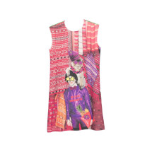 [THE ARTISTYLIST] Sleeveless dress SS26 CARPET SCUBA DRESS MLT