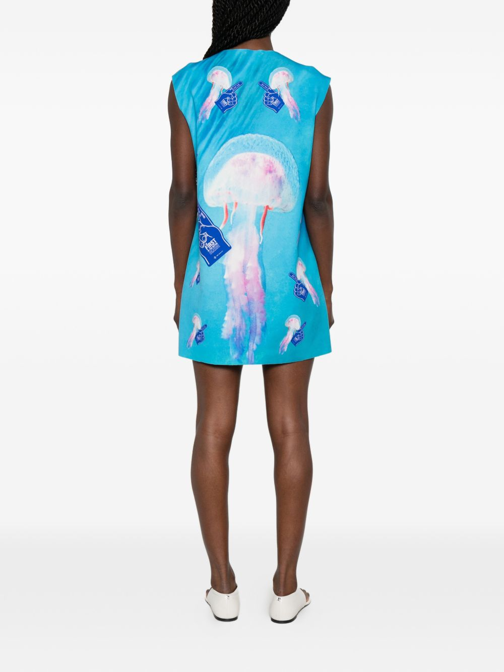[THE ARTISTYLIST] Sleeveless dress SS26 YANKEES SCUBA DRESS MLT