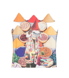[THE ARTISTYLIST] T-shirts Sleeveless SS26 SPICES SCUBA TOP MLT
