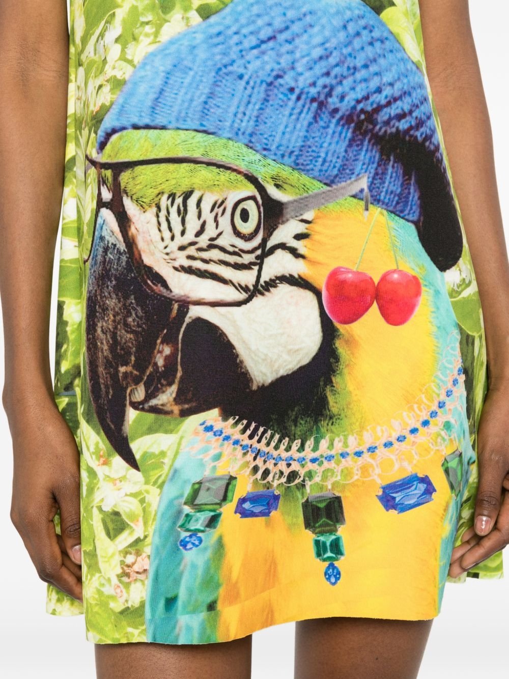 [THE ARTISTYLIST] Sleeveless dress SS26 MADNESS SCUBA DRESS MLT