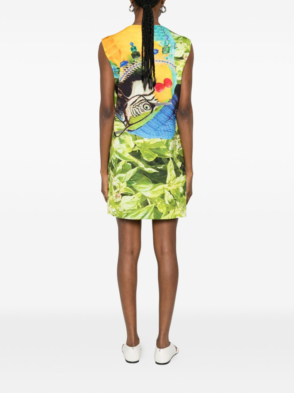 [THE ARTISTYLIST] Sleeveless dress SS26 MADNESS SCUBA DRESS MLT