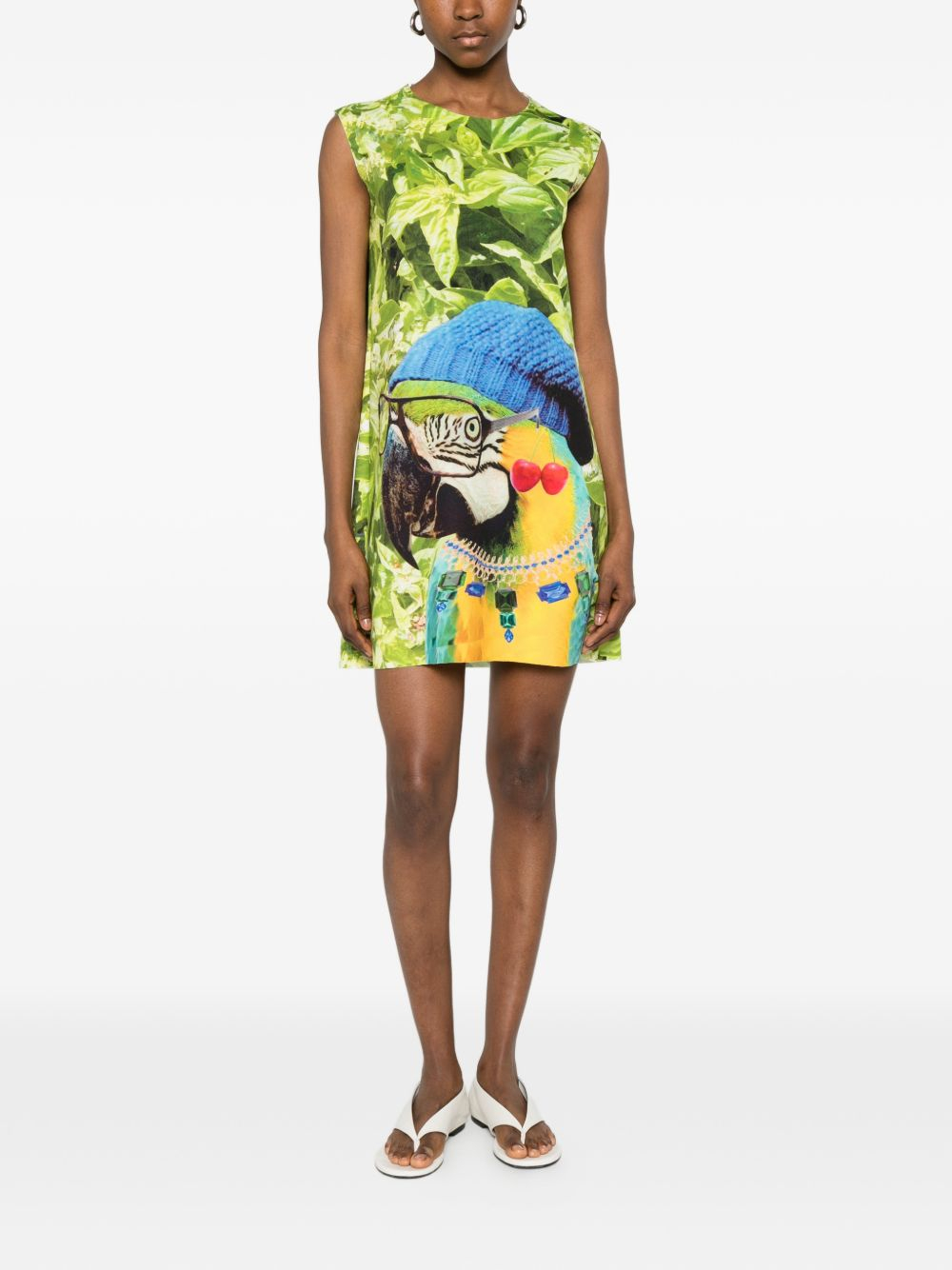[THE ARTISTYLIST] Sleeveless dress SS26 MADNESS SCUBA DRESS MLT