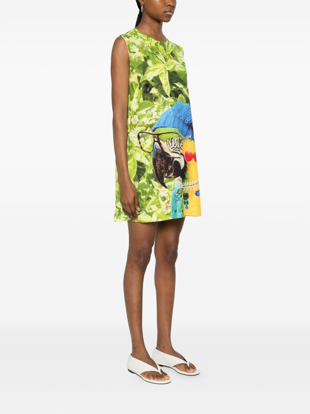 [THE ARTISTYLIST] Sleeveless dress SS26 MADNESS SCUBA DRESS MLT