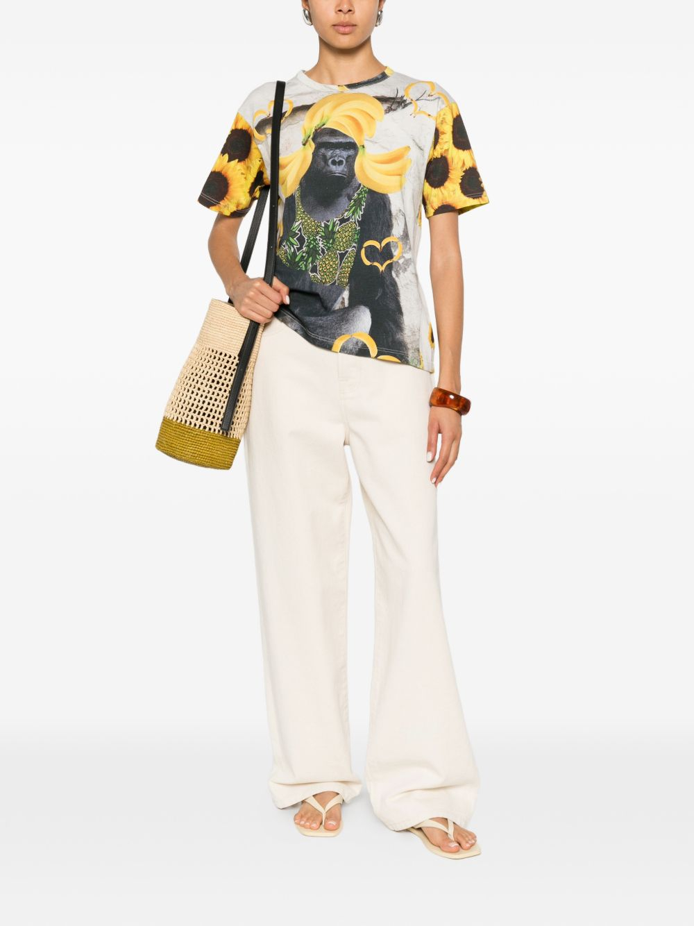 [THE ARTISTYLIST] T-shirts Short Sleeve SS26 MONKEY TSHIRT MLT