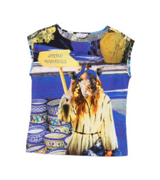 [THE ARTISTYLIST] T-shirts Sleeveless SS26 JARDEN TOP COTTON MLT