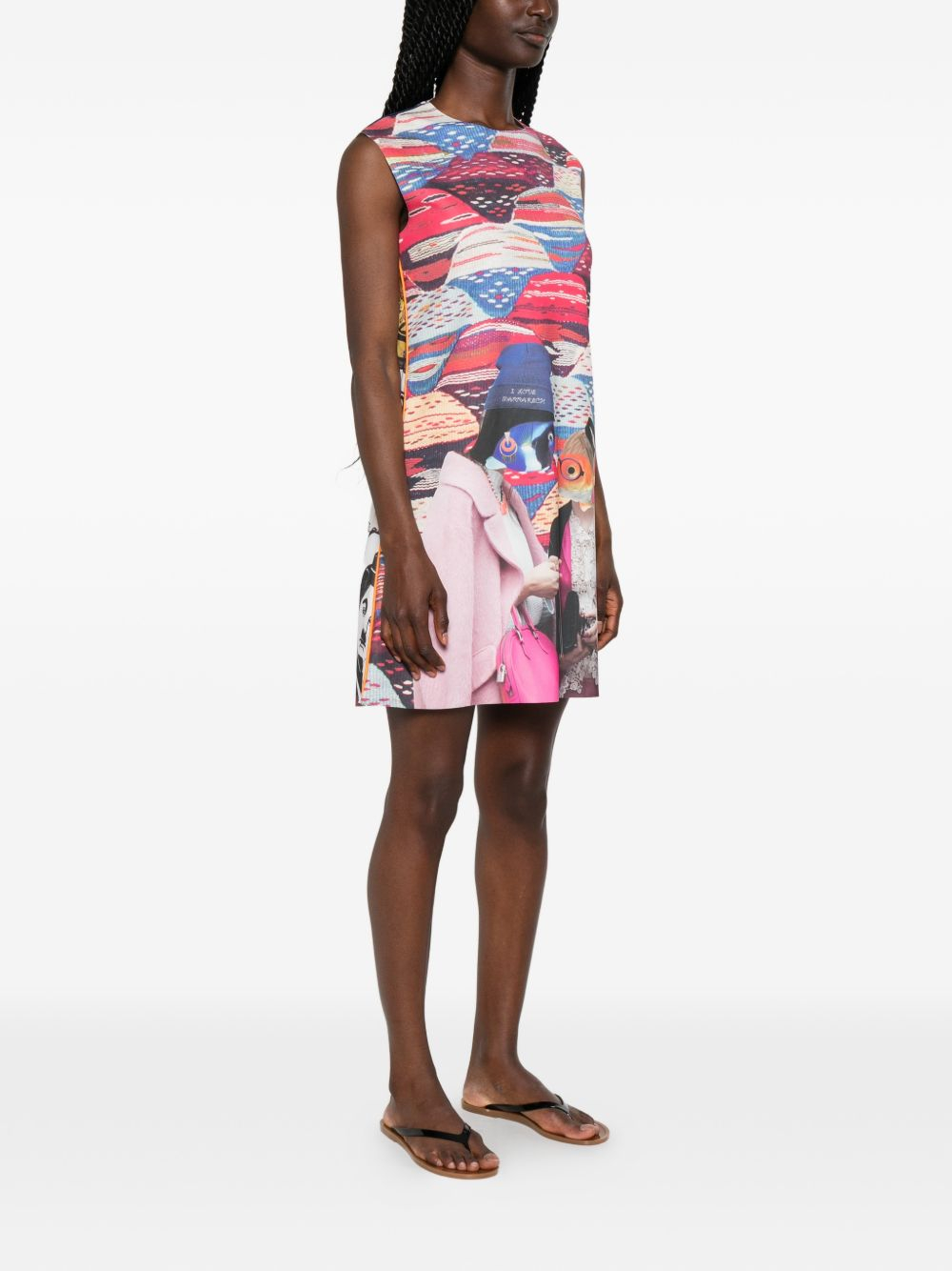 [THE ARTISTYLIST] Sleeveless dress SS26 FISH SCUBA DRESS MLT