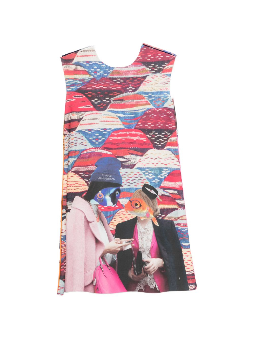[THE ARTISTYLIST] Sleeveless dress SS26 FISH SCUBA DRESS MLT