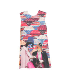 [THE ARTISTYLIST] Sleeveless dress SS26 FISH SCUBA DRESS MLT