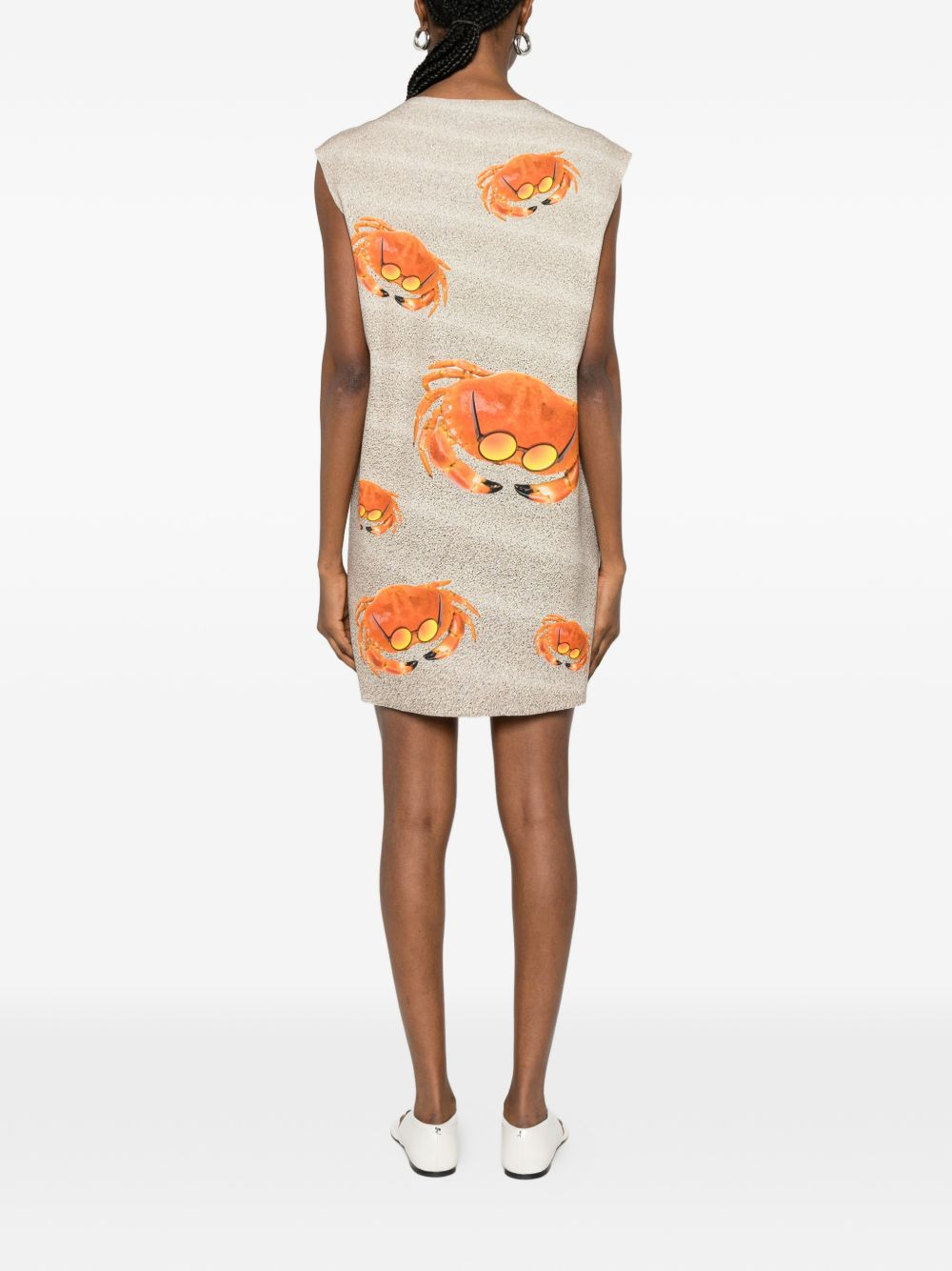 [THE ARTISTYLIST] Sleeveless dress SS26 SNOW CRABS SCUBA DRESS MLT