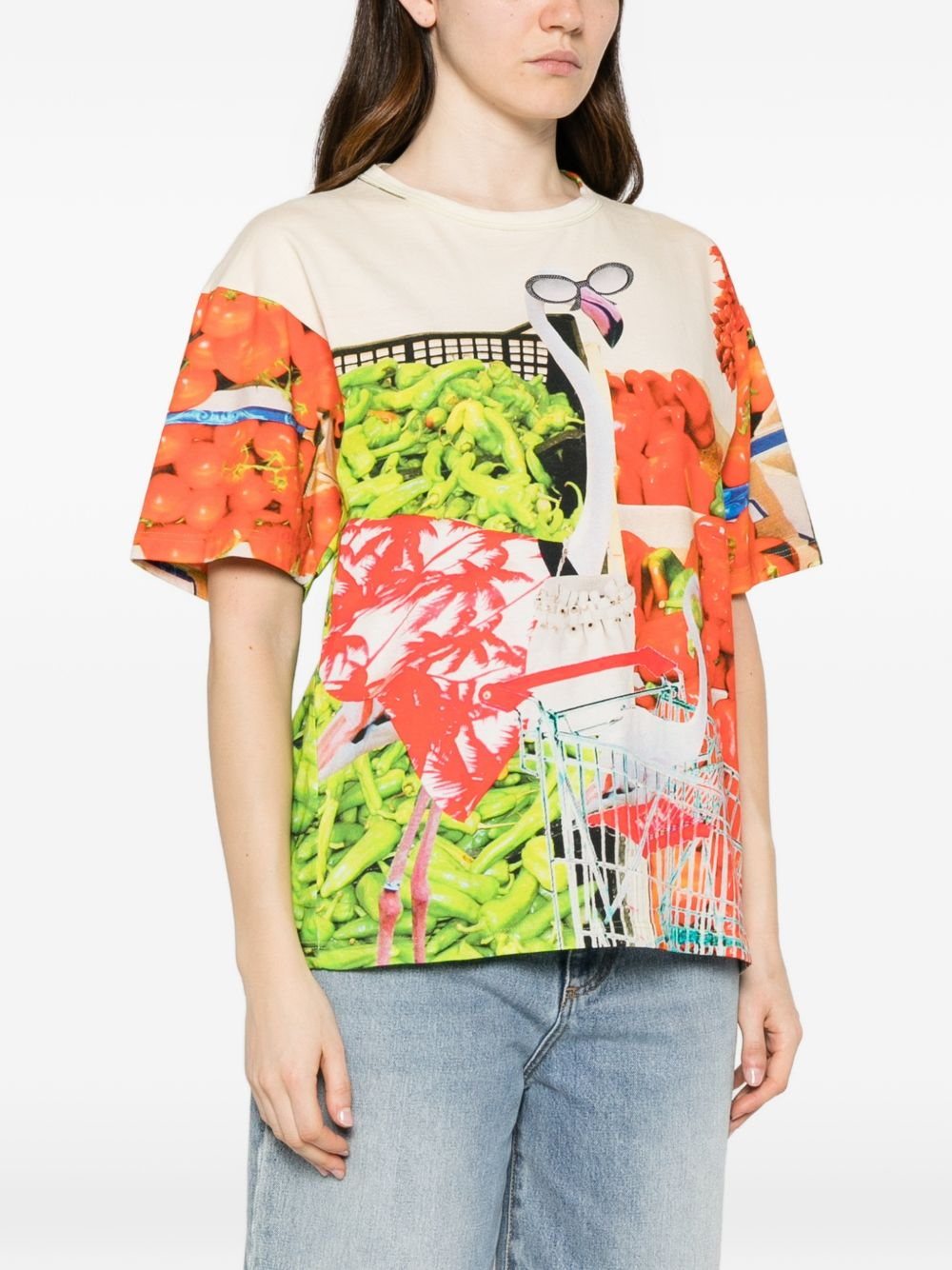 [THE ARTISTYLIST] T-shirts Short Sleeve SS26 SUPERMARKET TSHIRT MLT