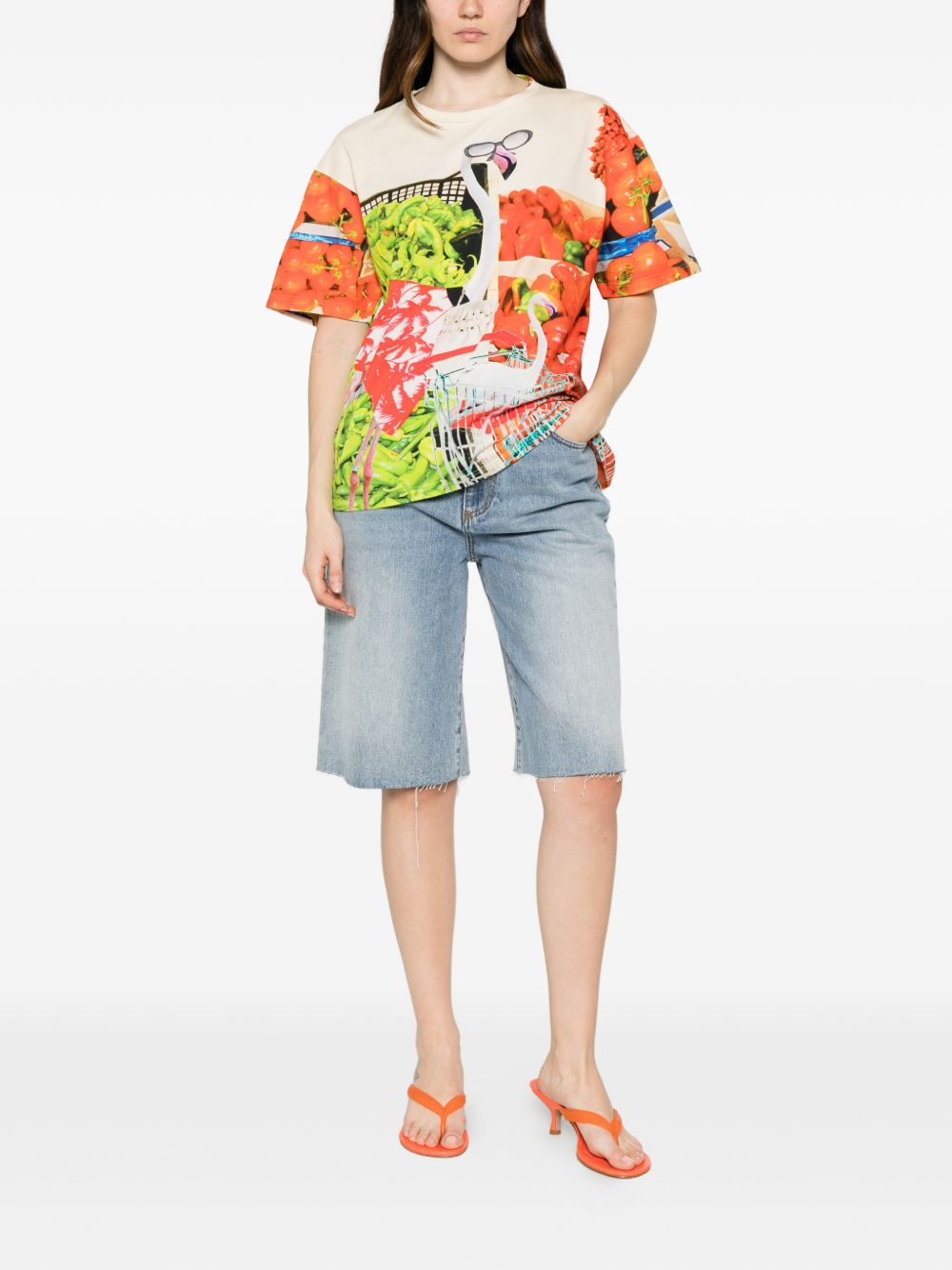 [THE ARTISTYLIST] T-shirts Short Sleeve SS26 SUPERMARKET TSHIRT MLT