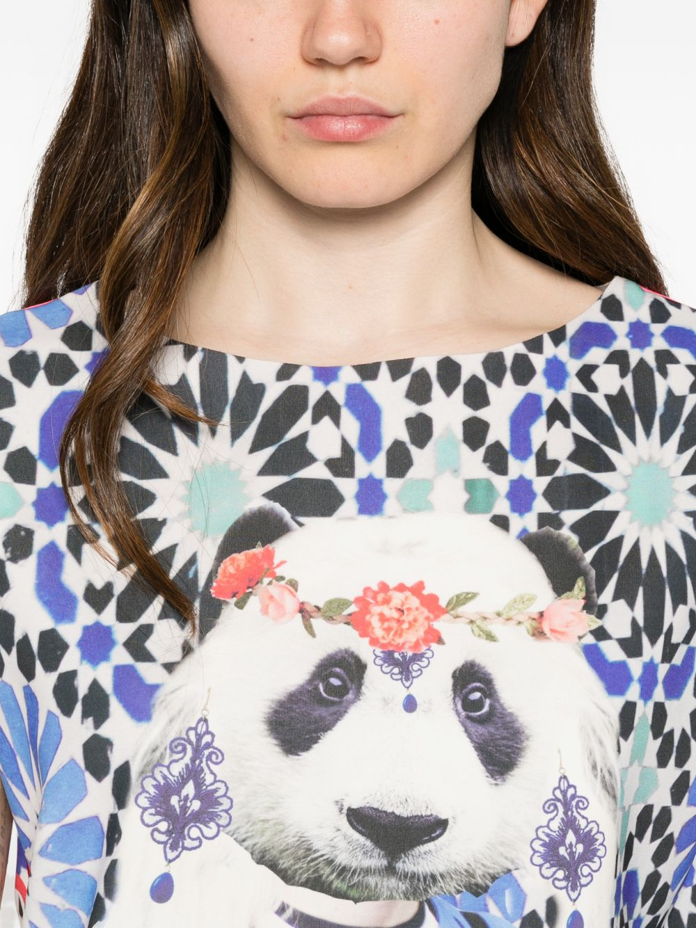 [THE ARTISTYLIST] T-shirts Sleeveless SS26 PANDA SCUBA TOP MLT