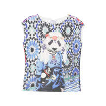 [THE ARTISTYLIST] T-shirts Sleeveless SS26 PANDA SCUBA TOP MLT
