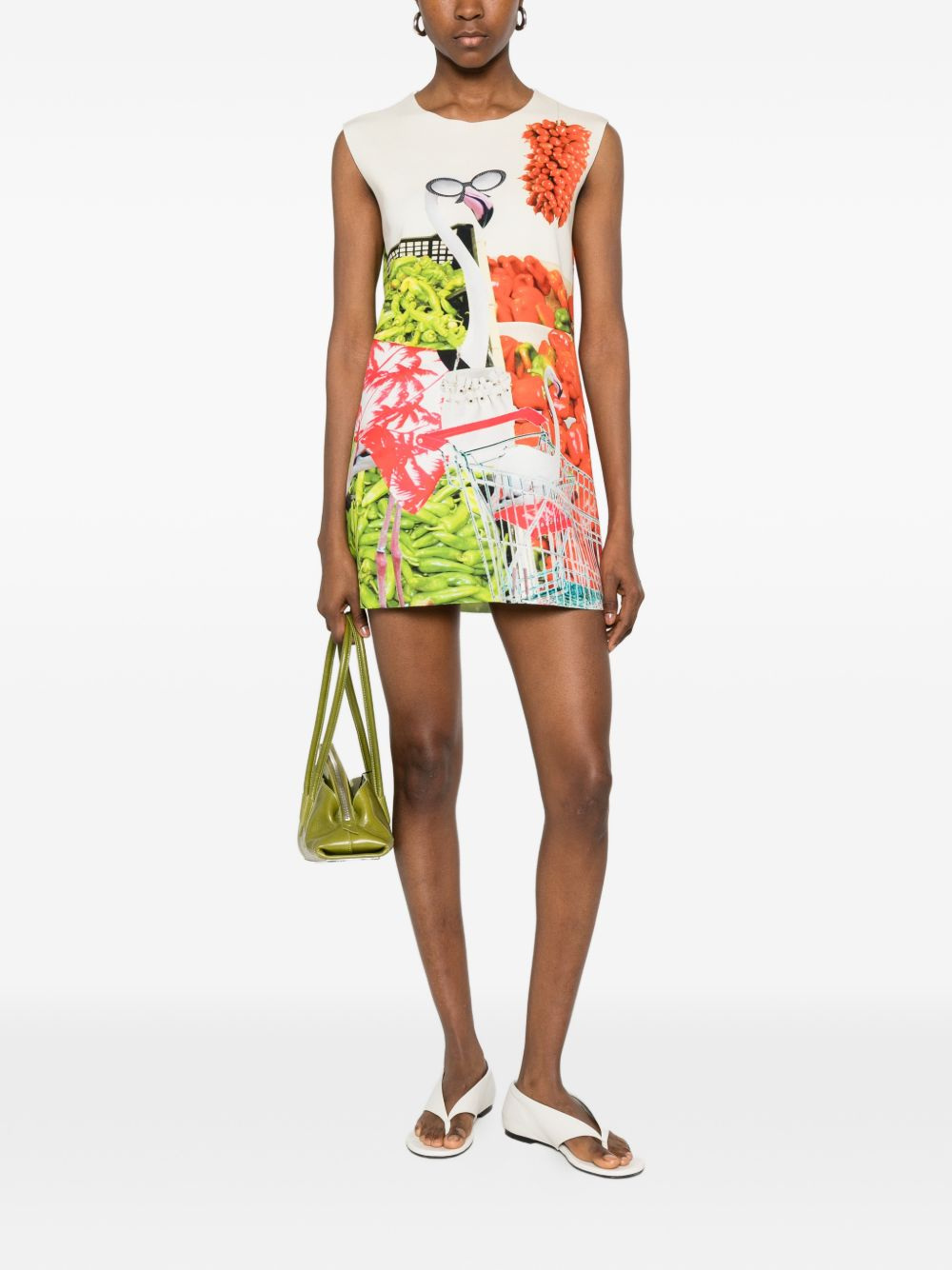 [THE ARTISTYLIST] Sleeveless dress SS26 SUPERMARKET SCUBA DRESS MLT