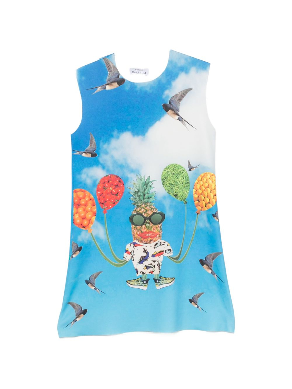 [THE ARTISTYLIST] Sleeveless dress SS26 SKY SCUBA DRESS MLT