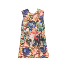 [THE ARTISTYLIST] Sleeveless dress SS26 CAMEL SCUBA DRESS MLT