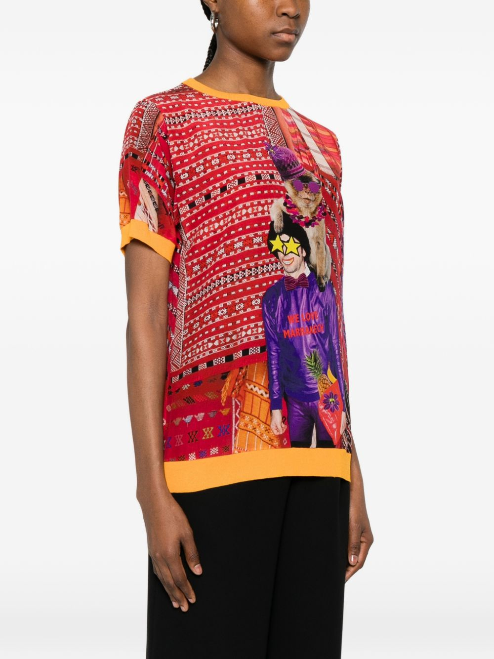 [THE ARTISTYLIST] T-shirts Short Sleeve SS26 CARPET TSHIRT MLT