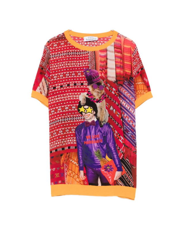 [THE ARTISTYLIST] T-shirts Short Sleeve SS26 CARPET TSHIRT MLT