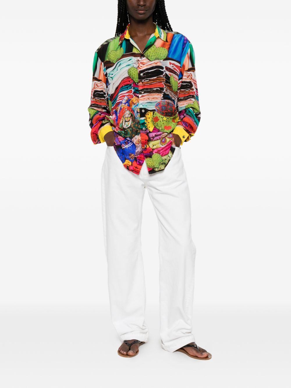 [THE ARTISTYLIST] Shirts Long Sleeve SS26 CACTUS SHIRT MLT