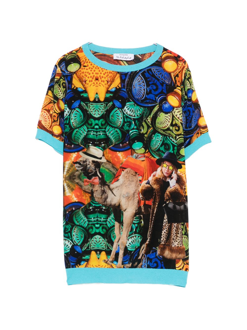 [THE ARTISTYLIST] T-shirts Short Sleeve SS26 CAMEL TSHIRT MLT
