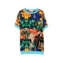 [THE ARTISTYLIST] T-shirts Short Sleeve SS26 CAMEL TSHIRT MLT