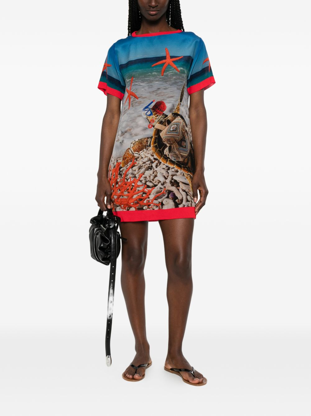 [THE ARTISTYLIST] Short sleeve dress SS26 TURTLE DRESS MLT