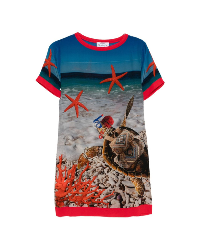 [THE ARTISTYLIST] Short sleeve dress SS26 TURTLE DRESS MLT