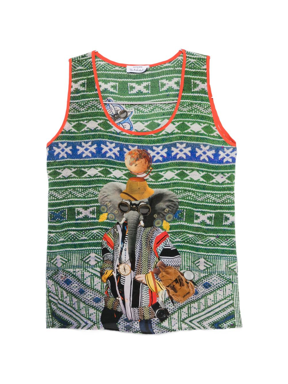 [THE ARTISTYLIST] T-shirts Sleeveless SS26 ELEPHANT TOP MLT