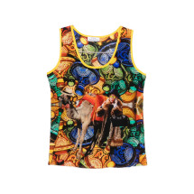 [THE ARTISTYLIST] T-shirts Sleeveless SS26 CAMEL TOP MLT