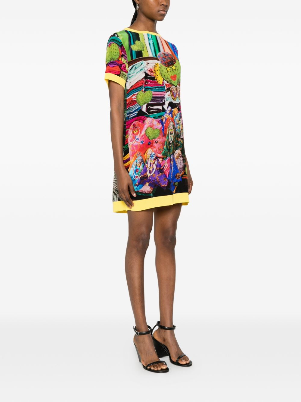[THE ARTISTYLIST] Short sleeve dress SS26 CACTUS DRESS MLT