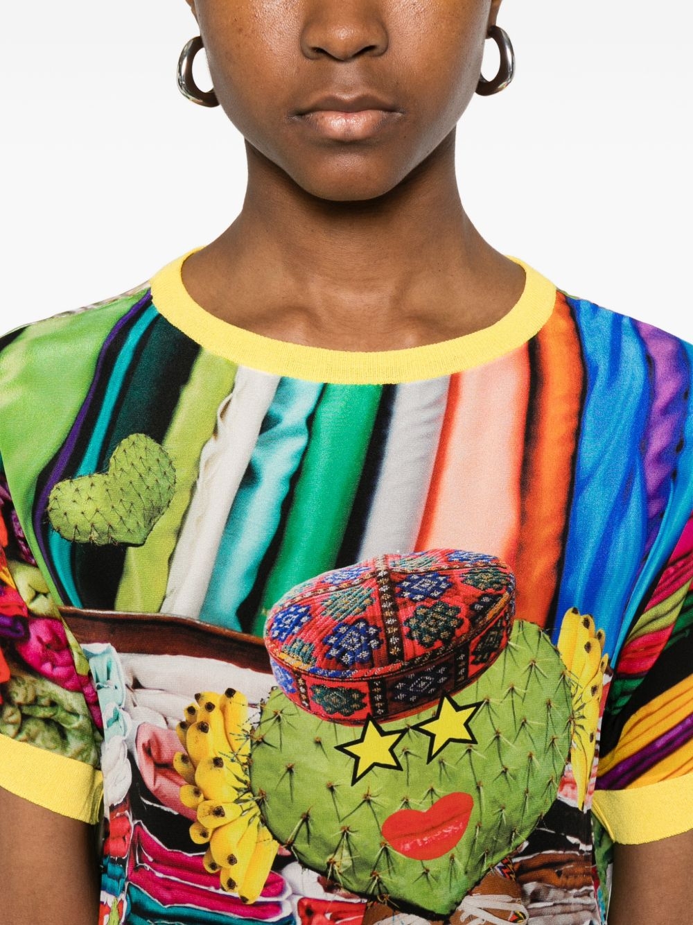 [THE ARTISTYLIST] Short sleeve dress SS26 CACTUS DRESS MLT