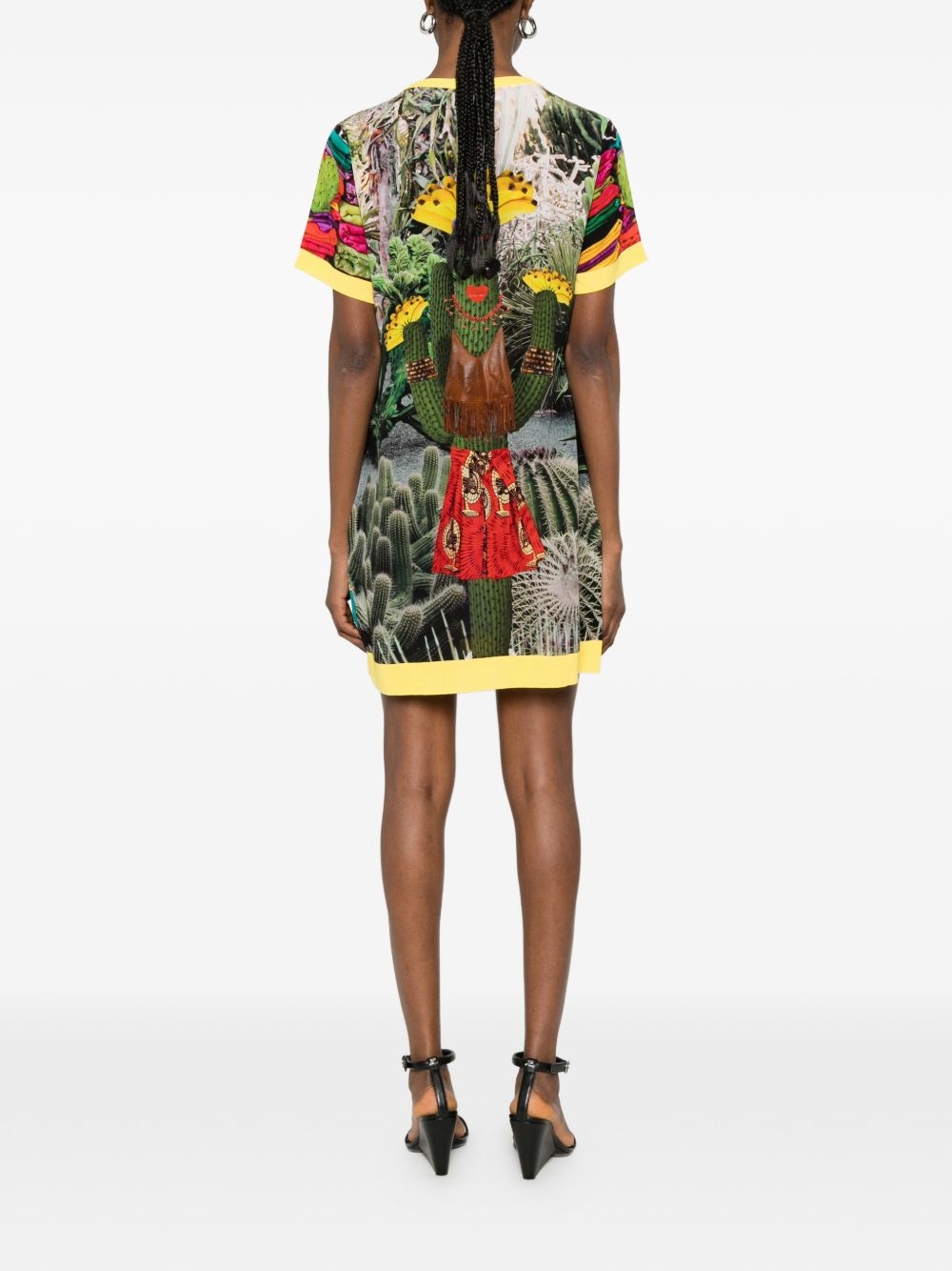 [THE ARTISTYLIST] Short sleeve dress SS26 CACTUS DRESS MLT