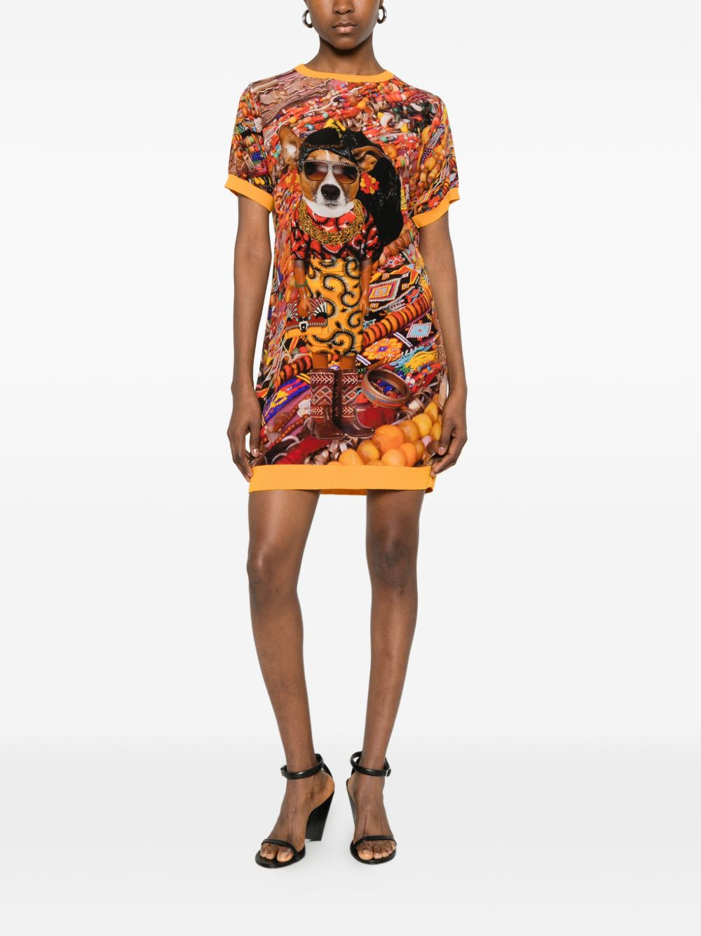 [THE ARTISTYLIST] Short sleeve dress SS26 JEWELERY DRESS MLT
