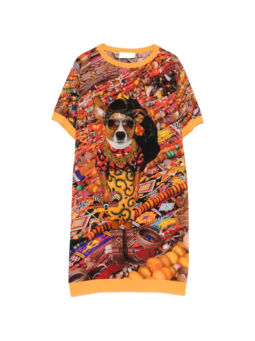 [THE ARTISTYLIST] Short sleeve dress SS26 JEWELERY DRESS MLT