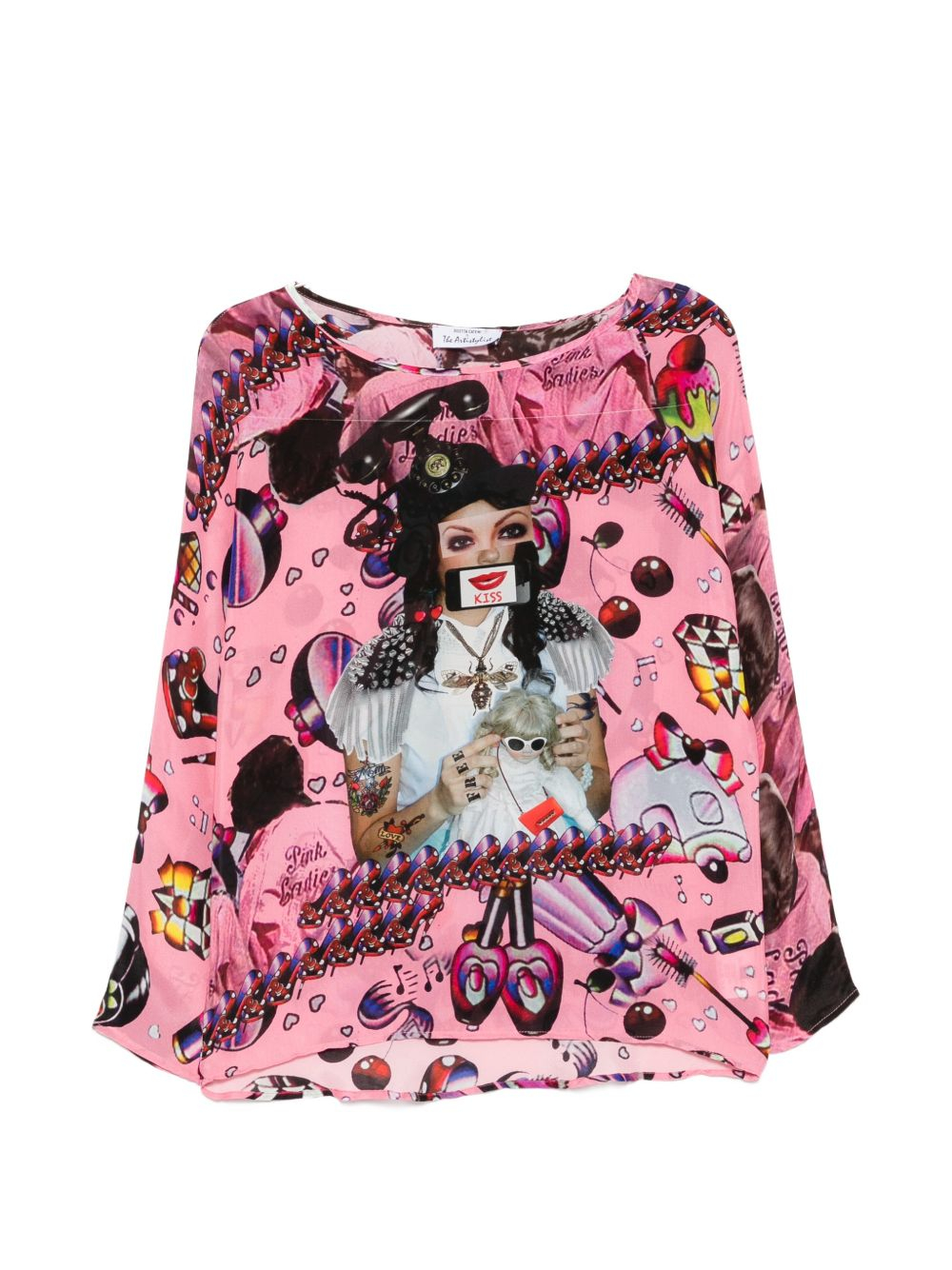 [THE ARTISTYLIST] Blouse SS26 PINK LADIES BLOUSE MLT