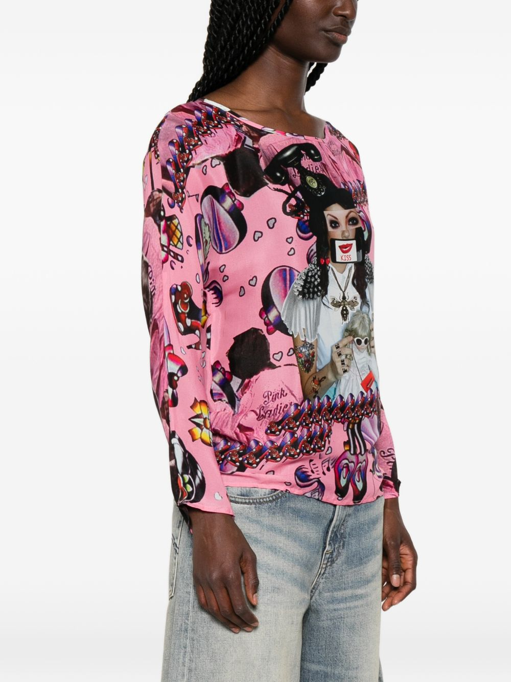 [THE ARTISTYLIST] Blouse SS26 PINK LADIES BLOUSE MLT