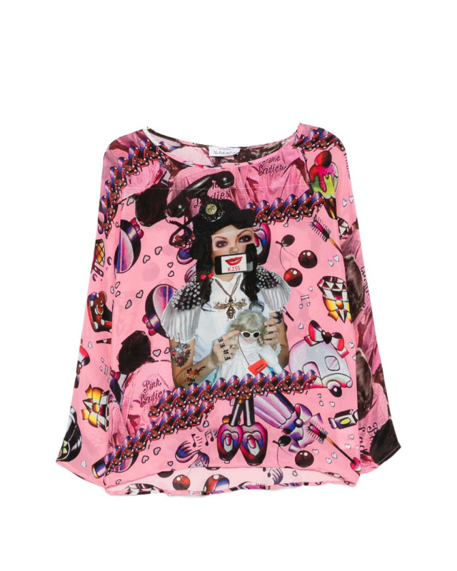 [THE ARTISTYLIST] Blouse SS26 PINK LADIES BLOUSE MLT