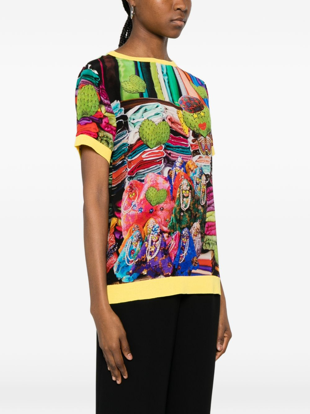 [THE ARTISTYLIST] T-shirts Short Sleeve SS26 CACTUS TSHIRT MLT